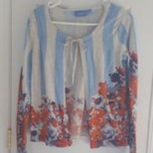 Simply Vera Wang Open Front Cardigan size Small